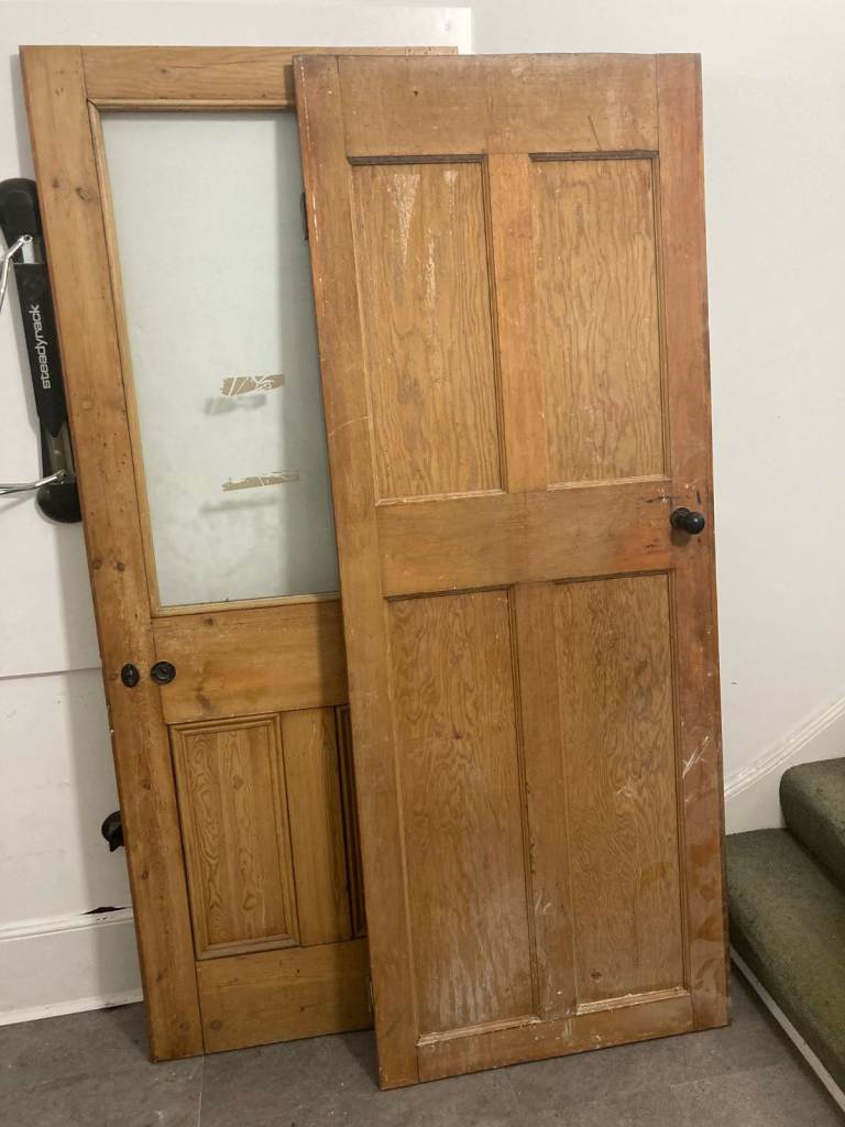 Antique pine doors (internal)