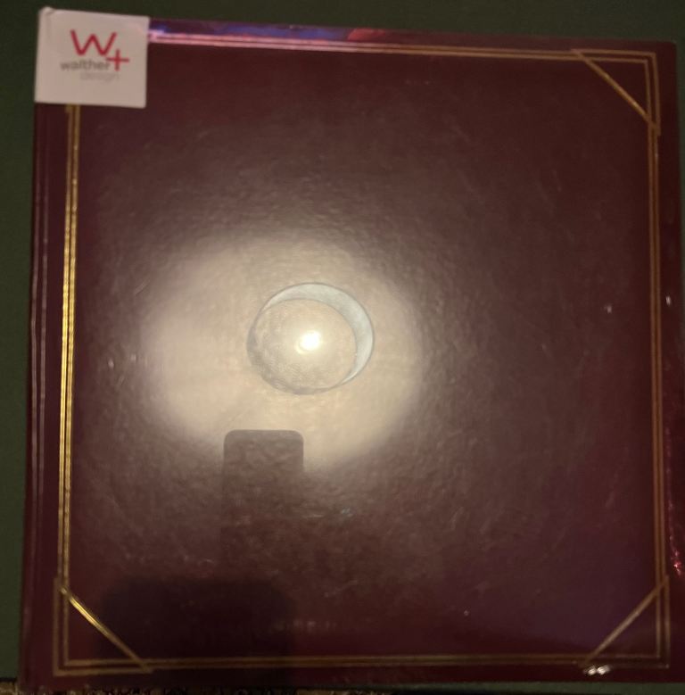 NEW walther Design Photo Album wine Red 30 x 30 cm Imitation Leather with Embossing