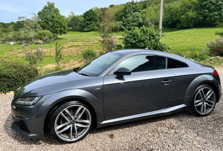 Rare 2018 Audi TT, 2 ltr Diesel, S Tronic, Quattro, S Line, Black edition 