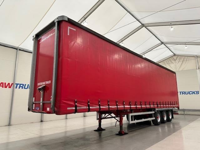 Montracon Tri Axle Curtainsider Trailer BPW
