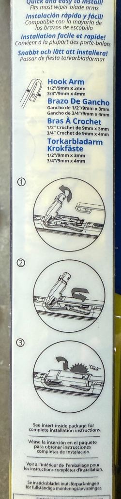 image for Michelin Hydroedge Wiper Blades x 3