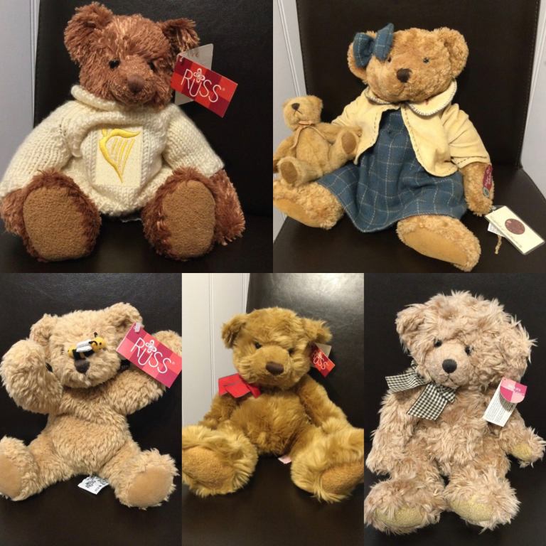 Collection of Russ Vintage Teddy Bears. York. £60