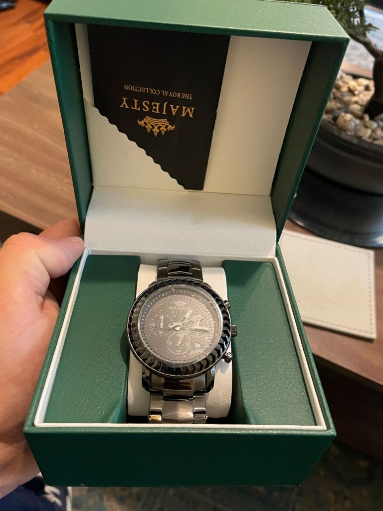 Majesty men’s watch in box 