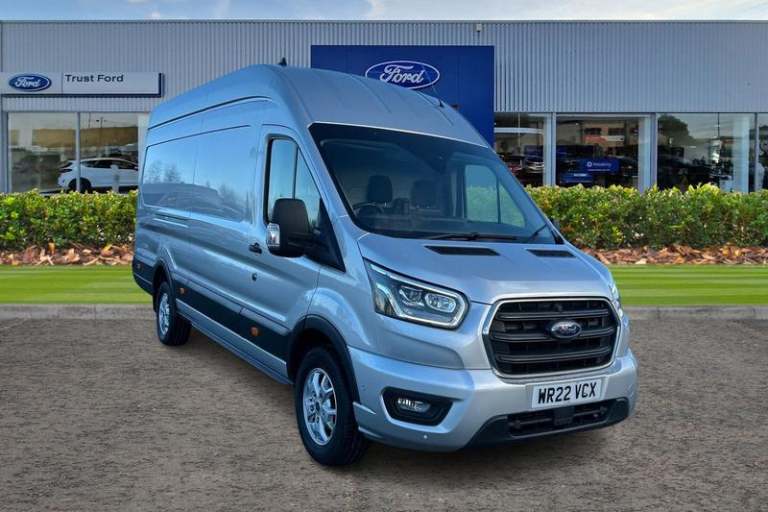 2022 Ford Transit 350 Limited L4 H3 ELWB High Roof RWD 2.0 EcoBlue Hybrid 130ps, NATIONWIDE D Pan...