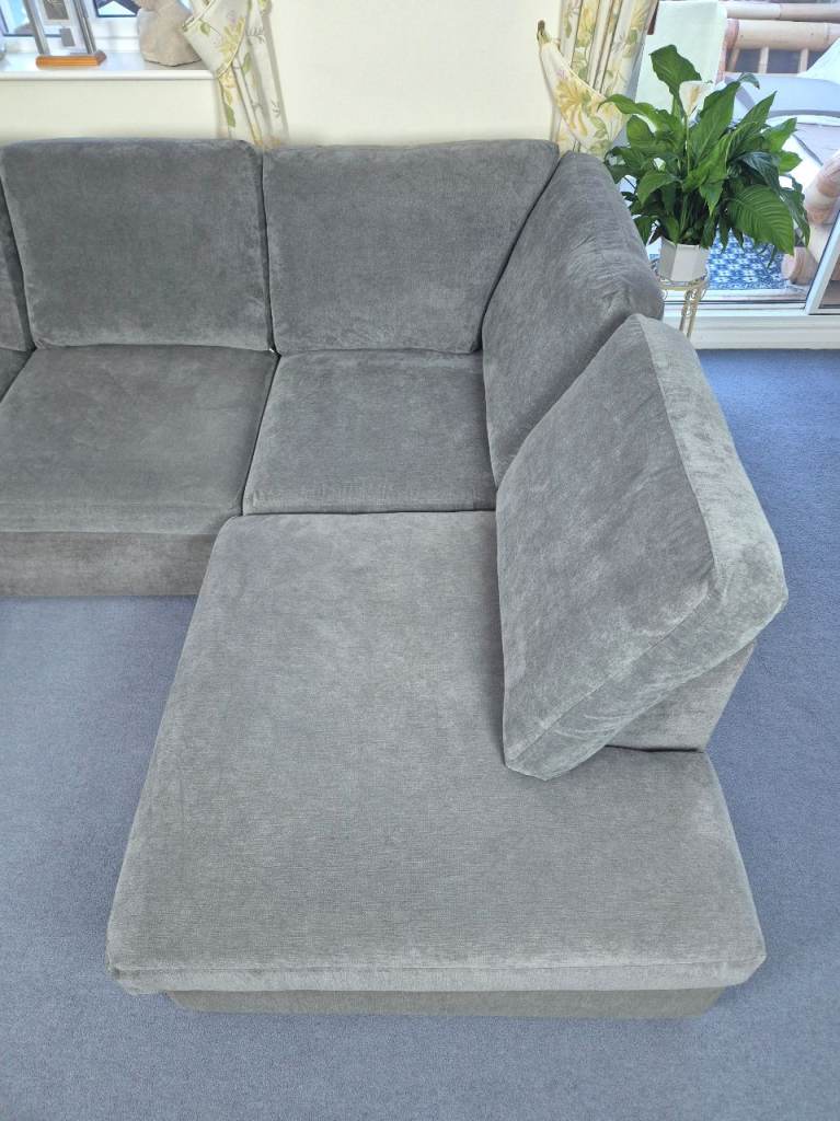 DFS Orka Left Hand Facing Arm Open End Corner Sofa RRP in Grey £879 *FREE LOCAL DELIVERY*