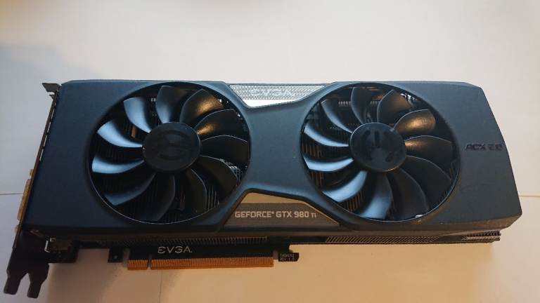 GTX 980 Ti EVGA GeForce ACX 2.0+ (+Backplate)