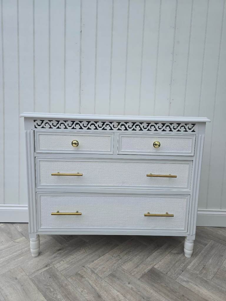 image for Upcycled Luxury Ornate Chest