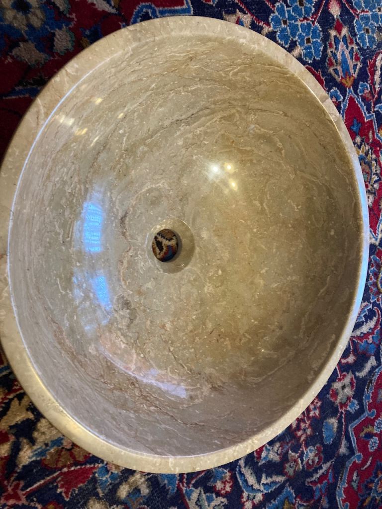Marble bathroom sink (new)