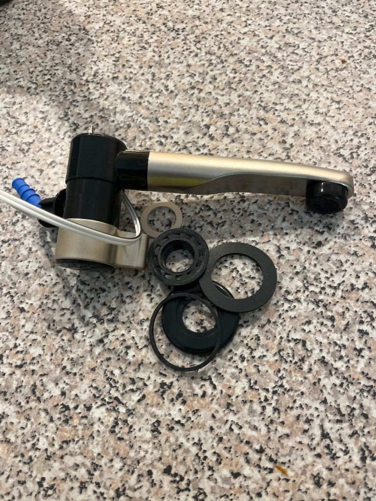 Cold Water Tap Matt Single Lever 12V Micro switched Caravan Motorhome Campervan Boat Faucet