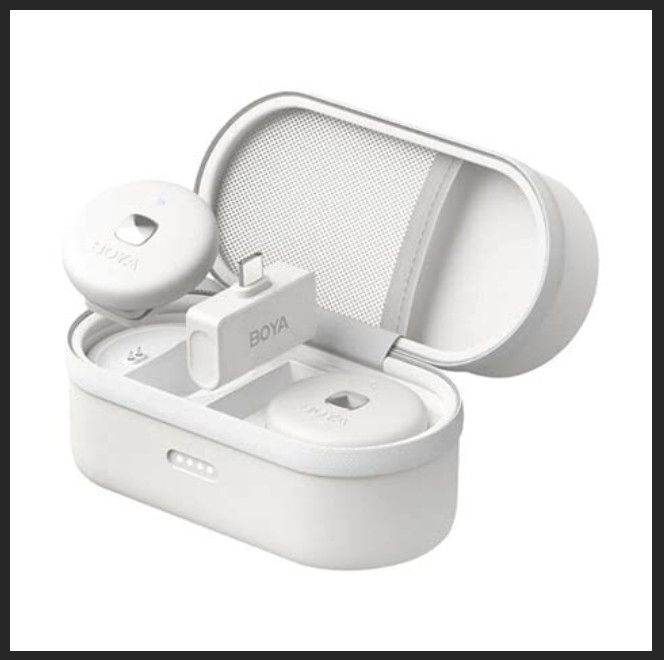 Video Recording (Vlogging) wireless microphones - for use with Iphone and Android