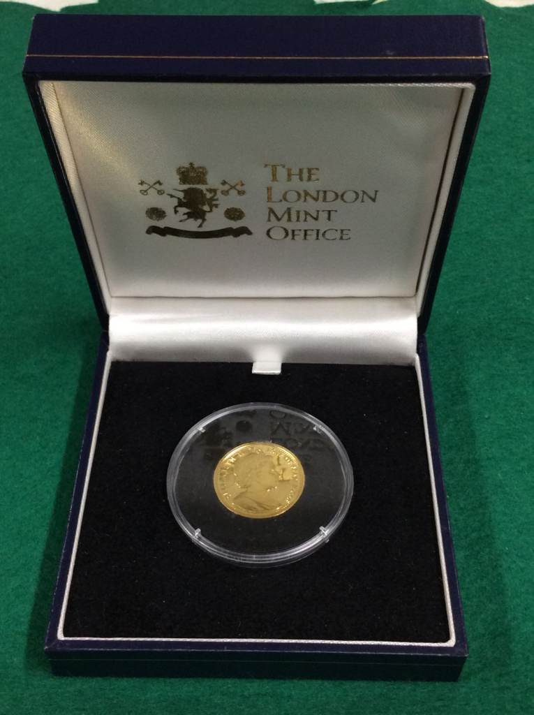 Solid Gold Proof Coin