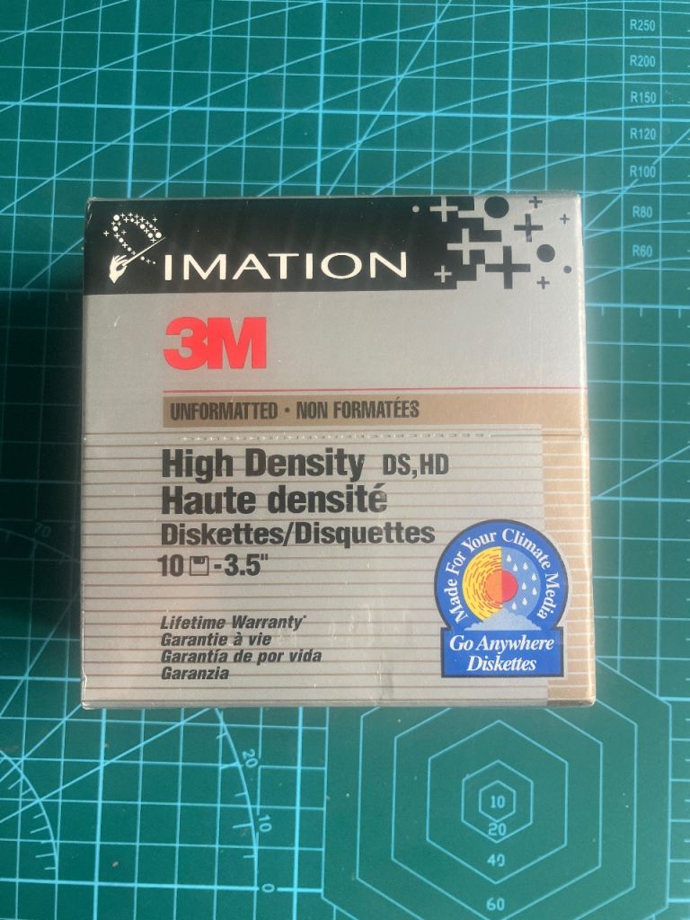 3M Diskettes 3.5” - 10 New in box