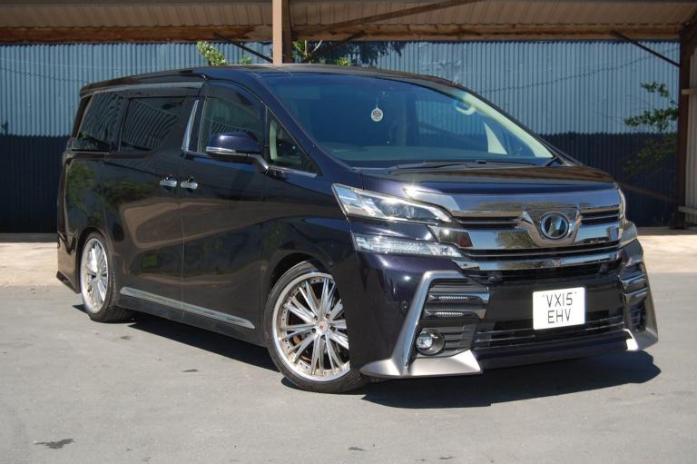 TOYOTA VELLFIRE ZA G-EDITION Black Auto Petrol 2015