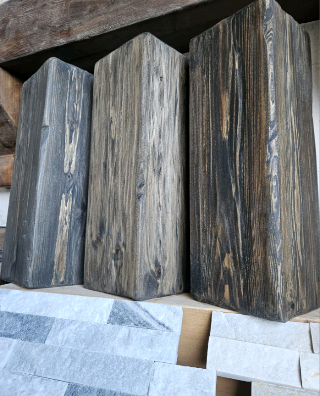 Mantle Beam Fireplace Hearth Slate Cladding Stone 