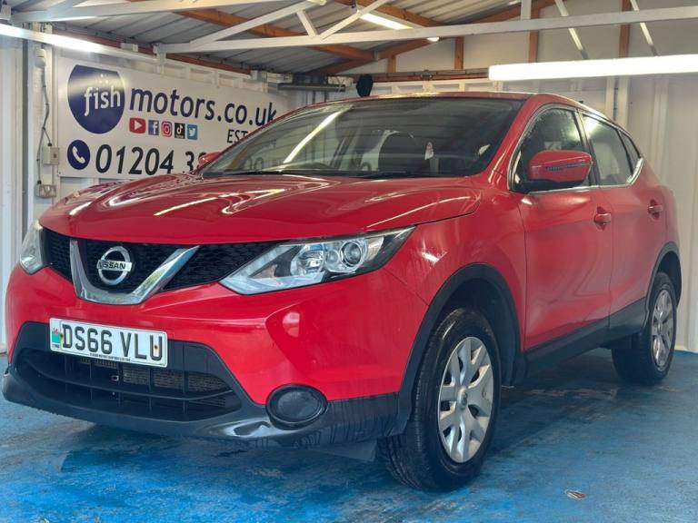 2016 66 NISSAN QASHQAI 1.2 DIG-T VISIA SUV 5DR PETROL MANUAL 2WD EURO 6 (S/S) (1