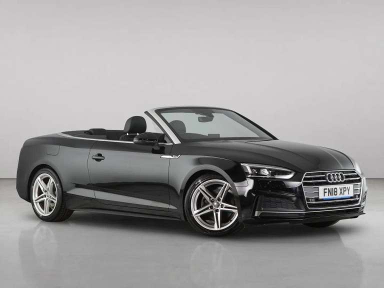 2018 Audi A5 Cabriolet 2.0 TFSI S line Convertible 2dr Petrol Manual Euro 6 (s/s) (190 ps) Conver...