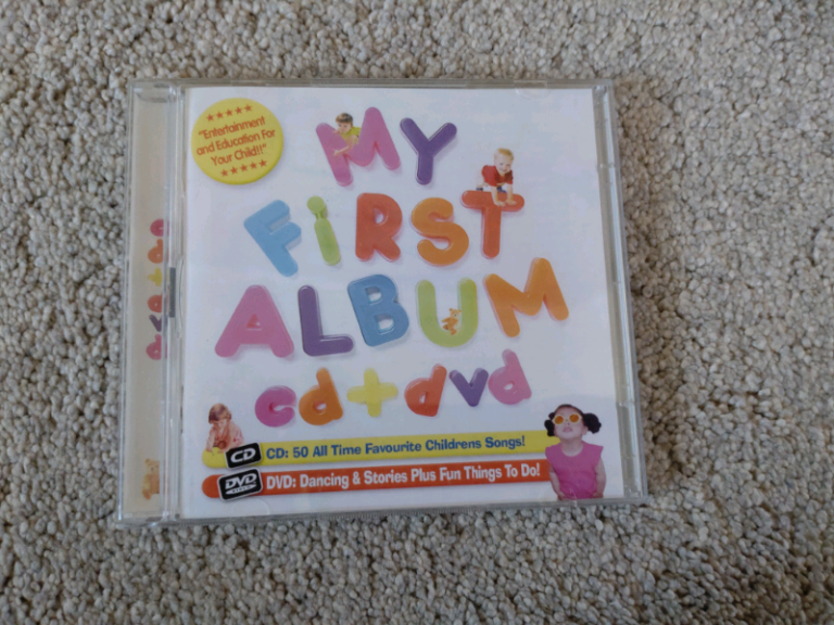 My First Album CD & DVD - Singing, Dancing Fun & Learning