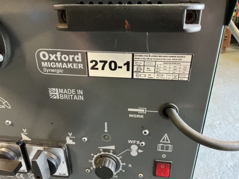 Mig welder 270 amp single phase