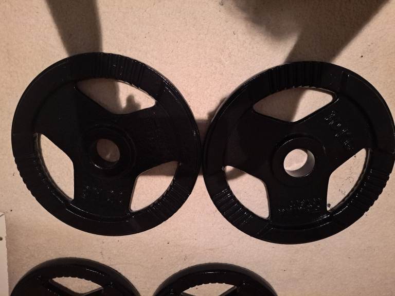 Mirafit 10kg weight plates 