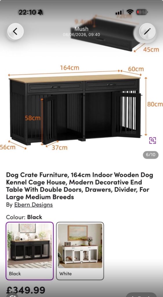 Dog crate need gone today