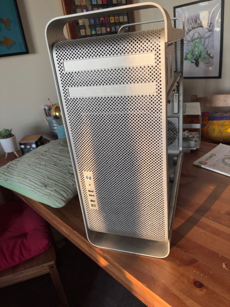 Mac Pro Case Project. Stripped w/ 980w PSU