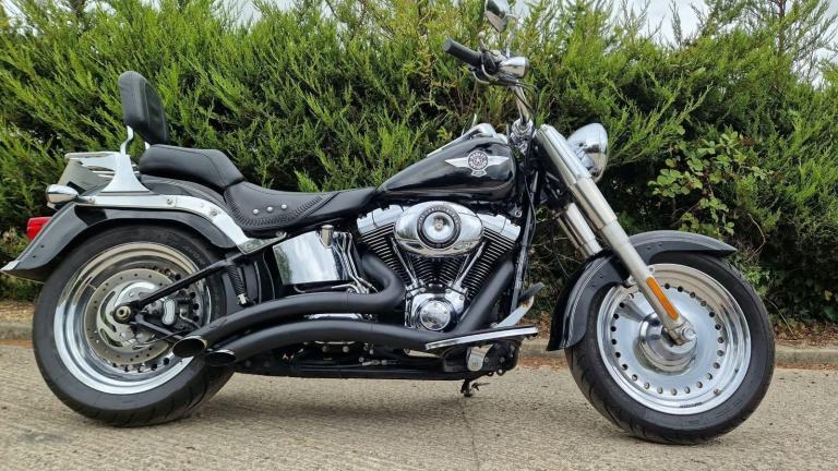 2013 13 HARLEY DAVIDSON SOFTAIL 1690 FLSTF FAT BOY CUSTOM CRUISER 10k MILES