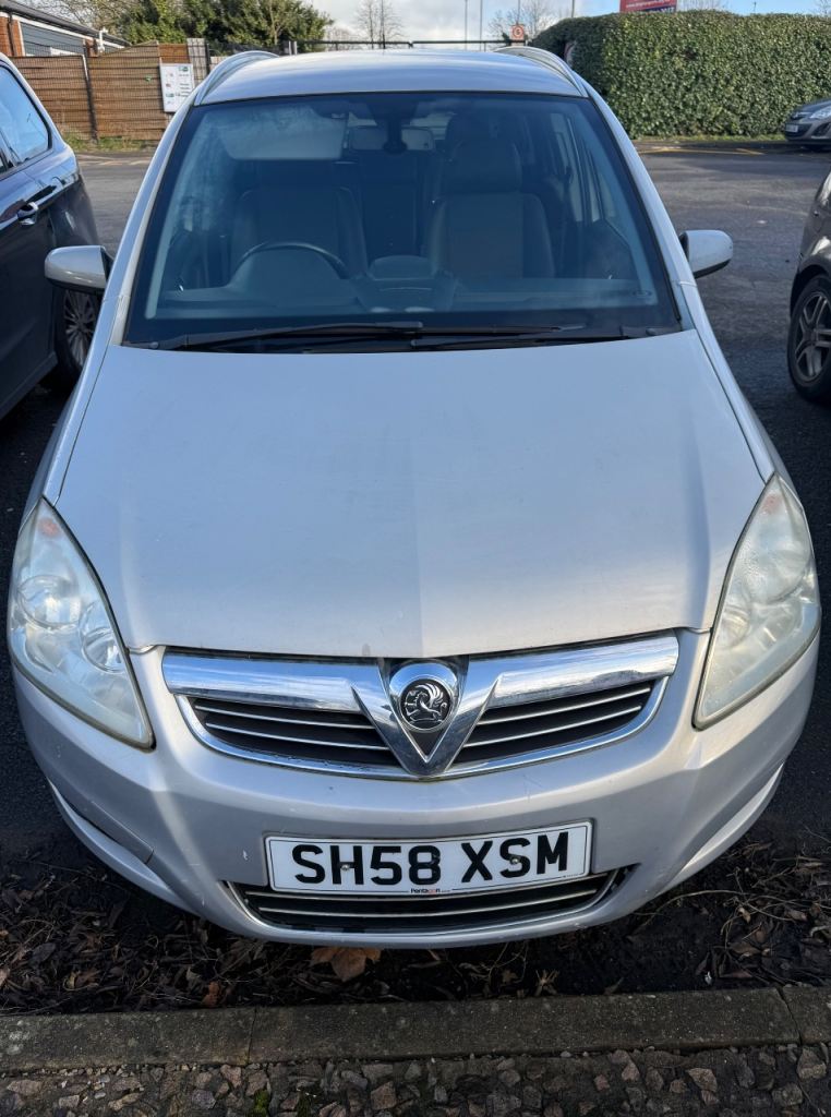 Vauxhall, ZAFIRA, MPV, 2008, Other, 1910 (cc), 5 doors
