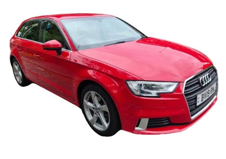 2019 19 AUDI A3 1.0 TFSI 30 SPORT SPORTBACK 5DR PETROL MANUAL EURO 6 (S/S) (116