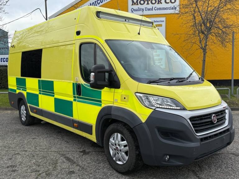 2017 Fiat Ducato 2.3L 174 BHP L4H3 [ AMBULANCE+REMOTE RAMP ] LOW MILES- STUNNING Panel Van Diesel...