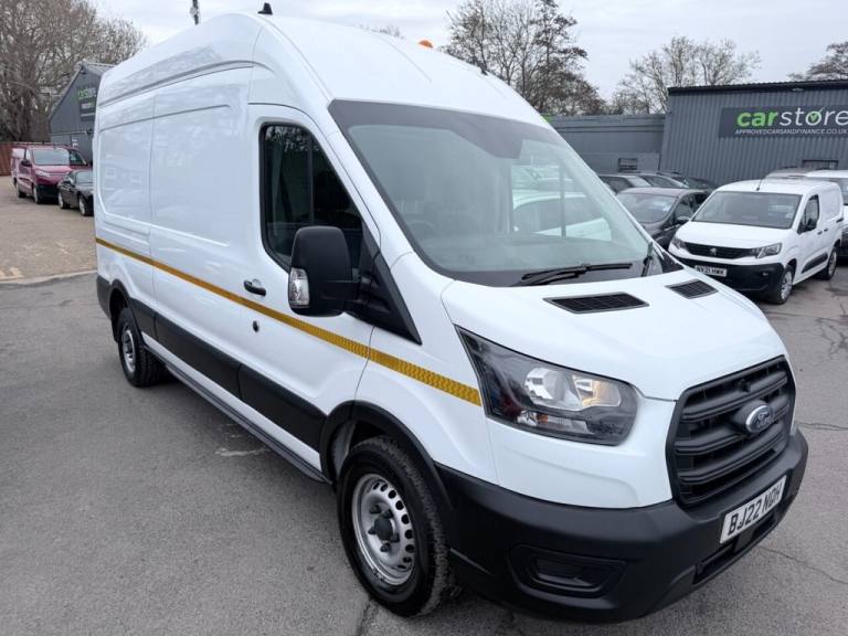 2022 Ford Transit 2.0 350 EcoBlue Leader L3 H3 panel van, 78,300 miles, Euro 6 diesel, Manual PAN...