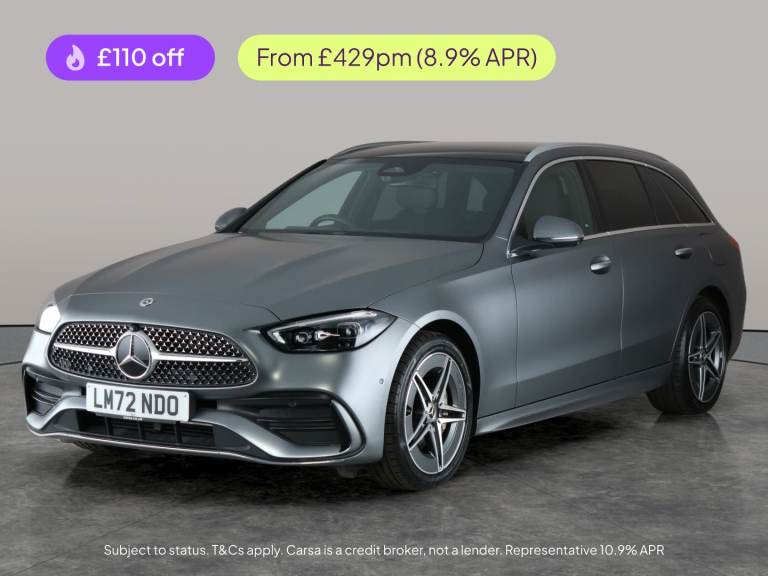2022 Mercedes-Benz C Class 2.0 C300e 25.4kWh AMG Line (Premium Plus) Estate 5dr Petrol Plug-in Hy...