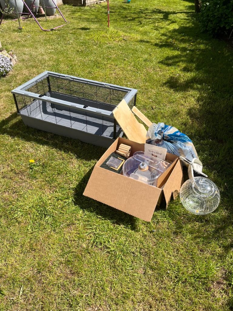 Large Hamster Cage, Accessories and more