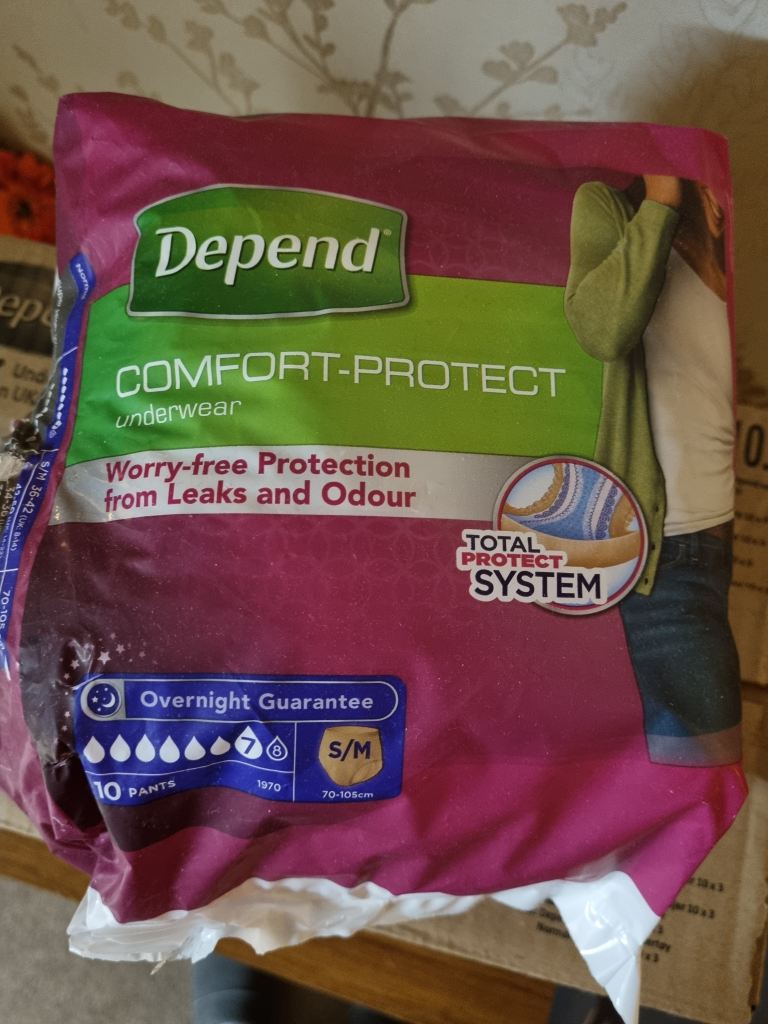 Incontinence pants s/m,70 in 7 packets of 10 per packet