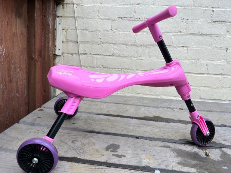Pink Scuttlebug - outdoor play trike