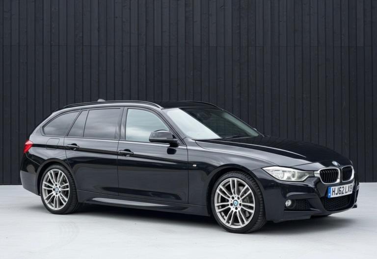 BMW 330d M SPORT 3.0 DIESEL ESTATE/TOURING AUTO 5DR 2012 [62] BLACK