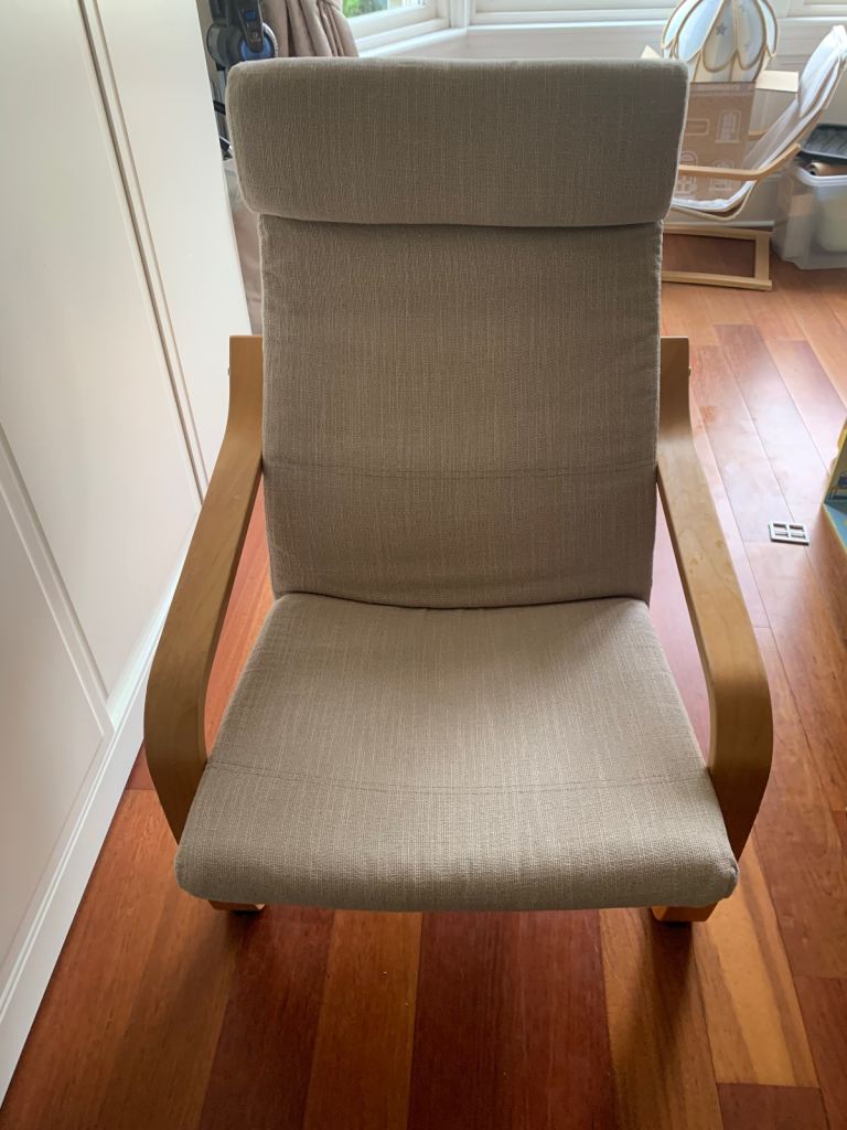 NOW SOLD IKEA POANG CHAIRS X 2 £45