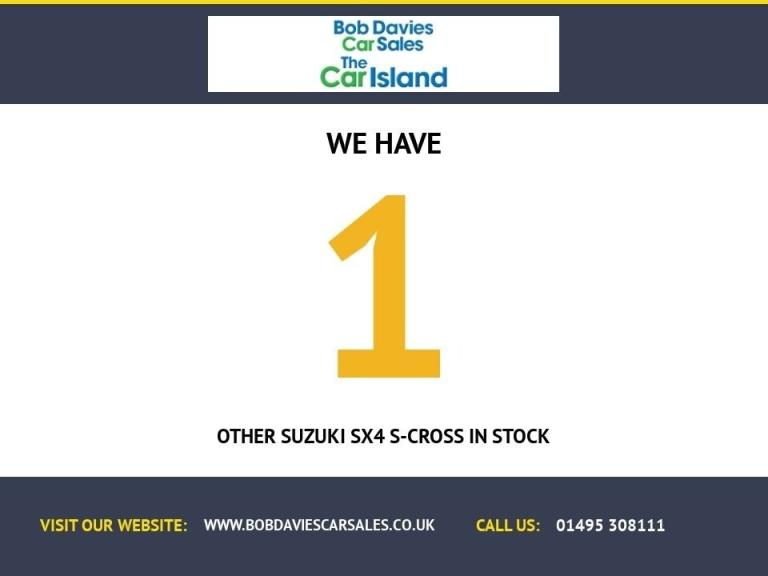 2018 18 SUZUKI SX4 S-CROSS 1.4 BOOSTERJET SZ5 SUV 5DR PETROL MANUAL ALLGRIP EURO