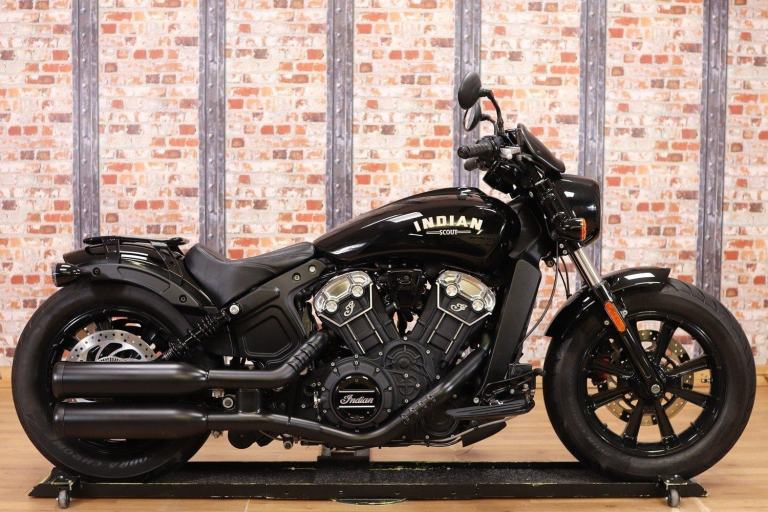 2018 INDIAN SCOUT BOBBER - ONLY 10,762 MILES - 2 OWNERS - GREAT EXTRAS - SUPERB!