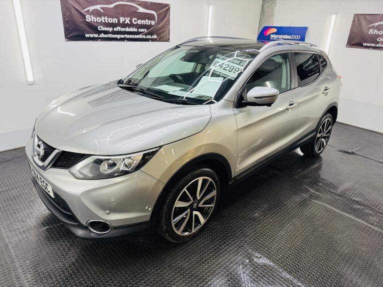 2014 14 NISSAN QASHQAI 1.6 DCI TEKNA MANUAL £35 TAX SMART MODERN FAMILY CAR