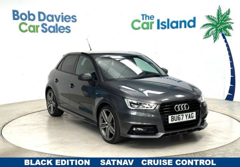 2017 67 AUDI A1 1.4 TFSI COD BLACK EDITION SPORTBACK 5DR PETROL MANUAL EURO 6 (S