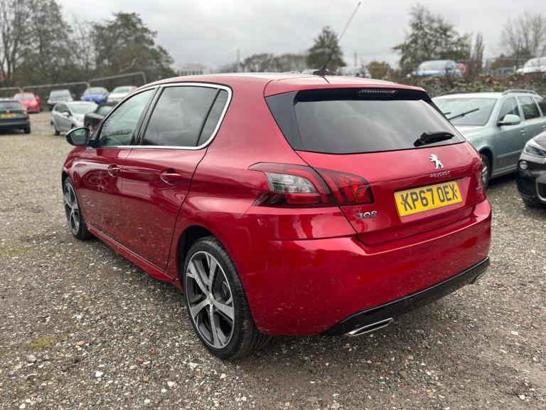 2017 Peugeot 308 1.6 BlueHDi 120 GT Line 5dr HATCHBACK DIESEL Manual