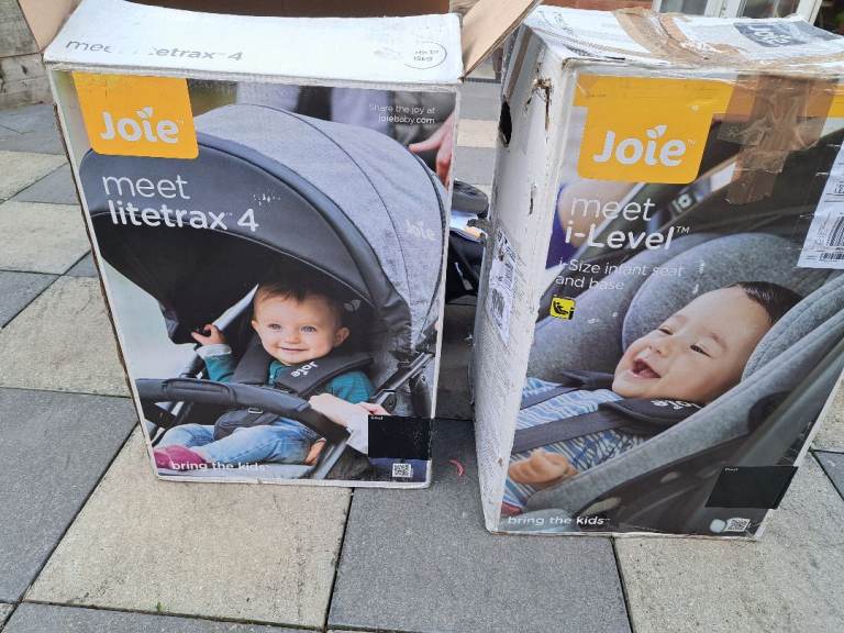 Joie i-Level Car Seat & Litetrax 4 Pushchair Travel System