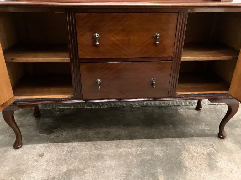 Vintage Mirror Back Sideboard 