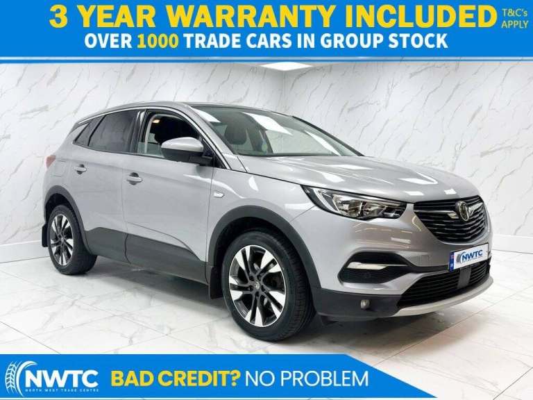 2018 Vauxhall Grandland X 1.2 Turbo Sport Nav SUV 5dr Petrol Manual Euro 6 (s/s) (130 ps) HATCHBA...