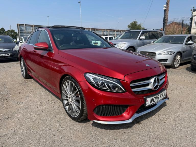 (2015)MERCEDES-BENZ C300h AMG Line Premium Plus Auto | FMBSH | TOP SPEC | 2 KEYS