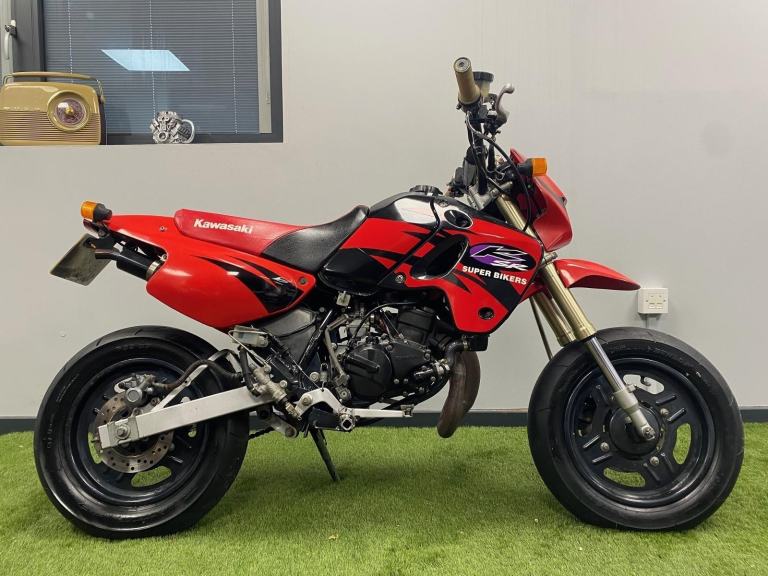 1999 JDM Kawasaki KSR80 with inverted forks