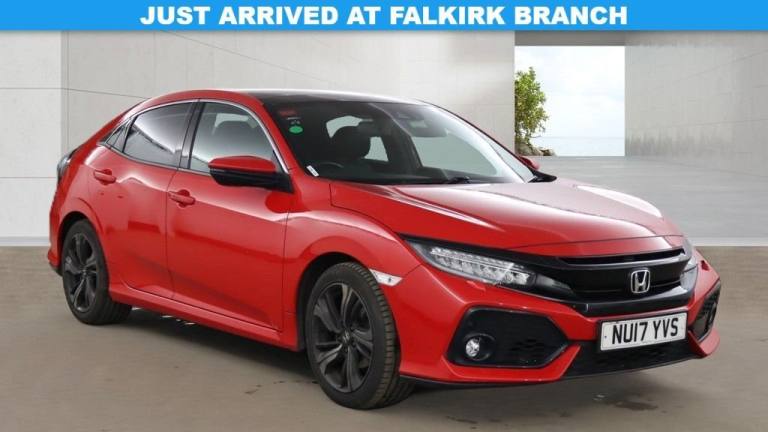 2017 Honda Civic 1.0 VTEC Turbo EX Hatchback 5dr Petrol CVT Euro 6 (s/s) (129 ps) Hatchback Petro...