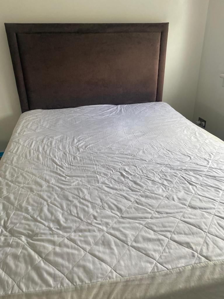 Kingsize Divan Bed Frame & Headboard Collection in Darnley