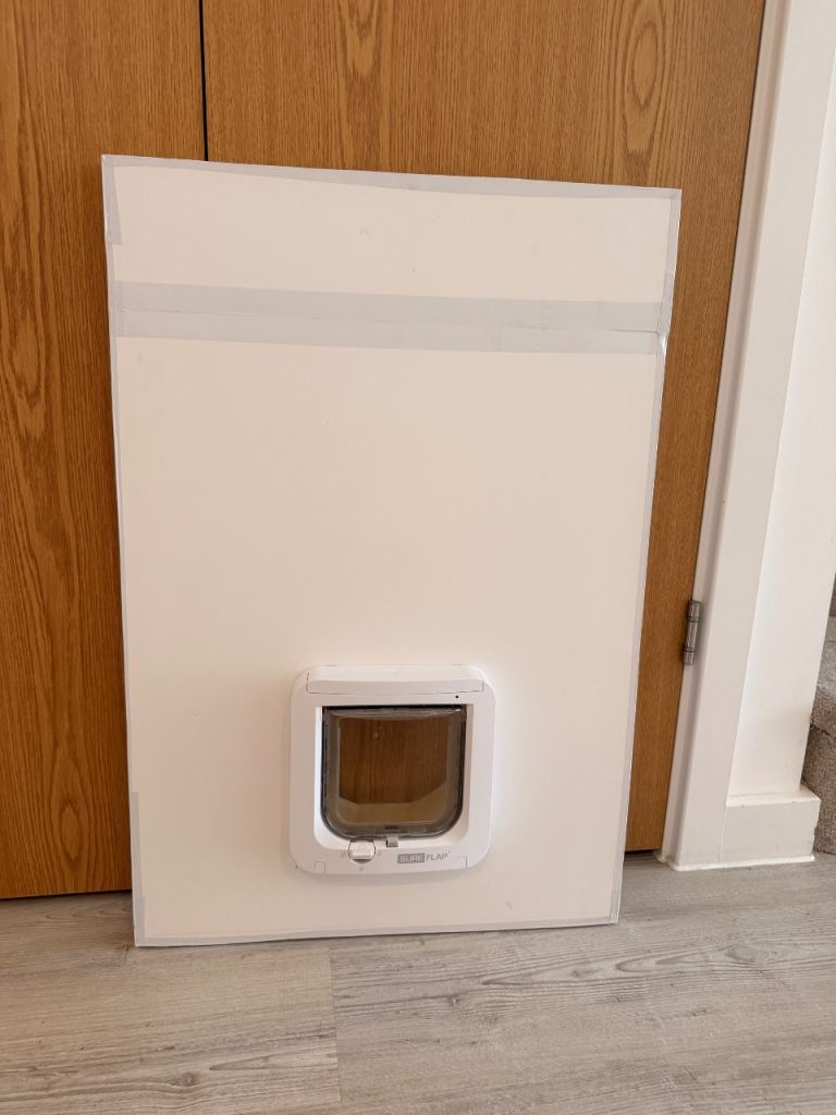 FREE TO COLLECT CAT FLAP. Can be with or without upvc 