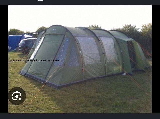 Large Vango Tigris Family Tent - Green
